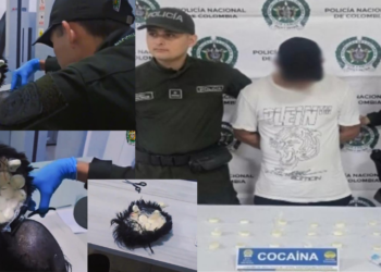 Colombian Man Arrested at Cartagena Airport with S$14,000 Worth of Cocaine Hidden Under His Wig