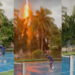 Indonesian Woman Narrowly Escapes Lightning Strike While Playing Tennis