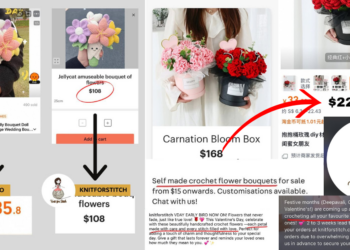 Handmade with Love? Or from Taobao? – Singapore Florist KnitForStitch denies misrepresenting source of “handmade” crochet bouquets