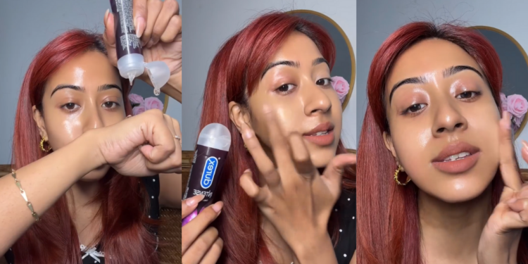 Beauty Influencer Uses Lube as Makeup Primer, But Experts Warn Against It