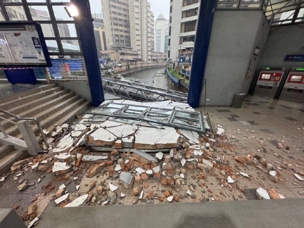 Passengers Flee In Panic After Loud Bangs Were Heard On Kuala Lumpur