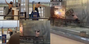 Drunk Shirtless Man Trashes Dublin Airport Gate After Missing His Flight; Gets 10-Year Ban from Airline