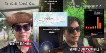 Man Walks Across Singapore in Nearly 14 Hours, Covering 78,000 Steps