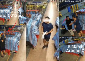 Persistent Mangosteen Thief Caught by Stall Owner in Bedok South