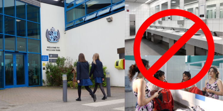 School in UK Removes Bathroom Mirrors as Students Spend Too Much Time in Toilets