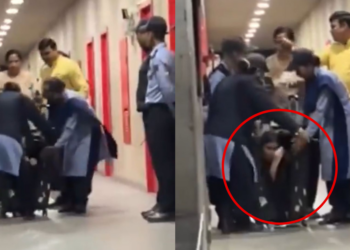 Male Student Caught by Security Trying to Sneak His Girlfriend into the Boys’ Hostel Using a Luggage