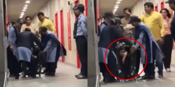 Male Student Caught by Security Trying to Sneak His Girlfriend into the Boys’ Hostel Using a Luggage
