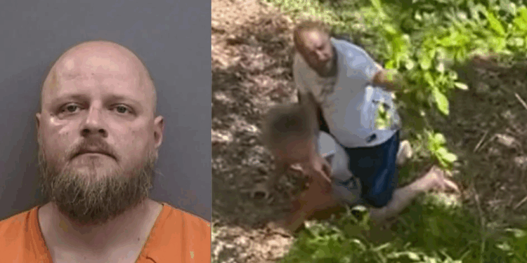 Man Caught on Camera Attacking a Girl He Suspected of Egging His Apartment; Later Arrested