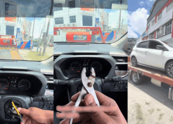 Steering Wheel Stolen, Tow Truck Worker Used Pliers to Drive Car