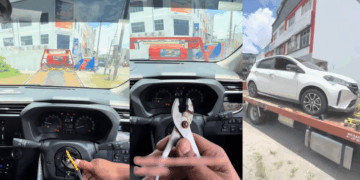 Steering Wheel Stolen, Tow Truck Worker Used Pliers to Drive Car