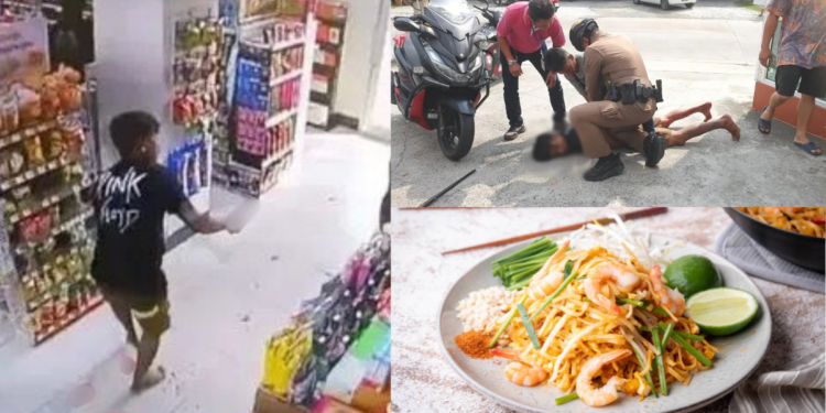 Thai Man, 32, Stabs His Own Leg After Pad Thai Comes with Chives Despite Request Not to Include Them