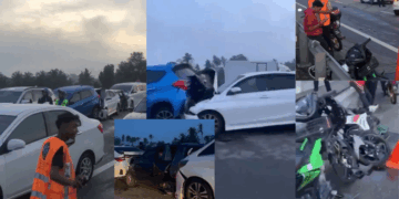 14-Vehicle Collide with Each Other in Penang After One Driver Brakes Suddenly, Causing Major Traffic Jam
