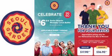 Seoul Garden Honours Those in Service Of Our Nation And The Elderly This SG60