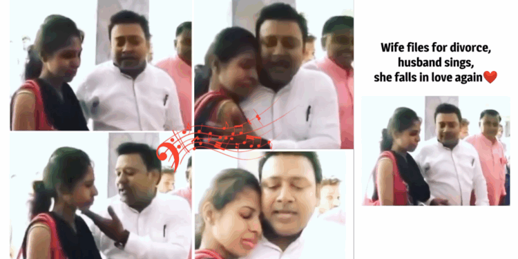 Husband Sings to Stop Divorce, Wins Wife Back