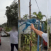 M’sian Man Arrested for Spray-Painting Blue Paint on Caged Monkey