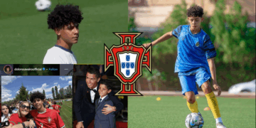 Cristiano Ronaldo Jr Makes Portugal U15 Debut