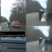 “Split Second Getaway”: Russian Motorist Escapes Cop by Driving Off in Half a Car