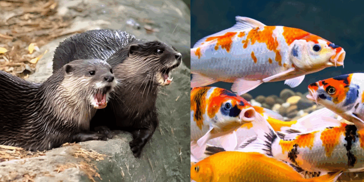 Otters Maul Around S$10,000 Worth of Pet Koi at Bright Hill Home