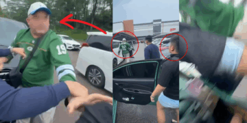 SG Driver Allegedly Punches M’sian Over Honking Dispute in Johor Bahru
