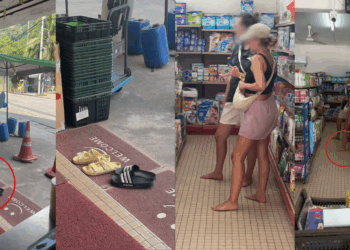 Tourists Take Off Shoes at Grocery Store, Mistake Doormats for ‘No-Shoes’ Rule