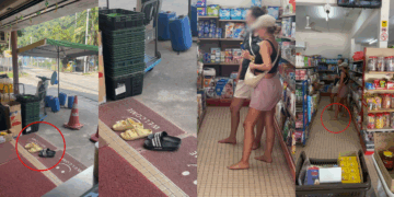 Tourists Take Off Shoes at Grocery Store, Mistake Doormats for ‘No-Shoes’ Rule