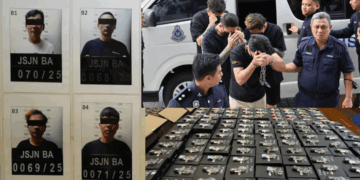 4 Men, Including 3 Singaporeans, Face Death for Cocaine Vape Trafficking in M’sia