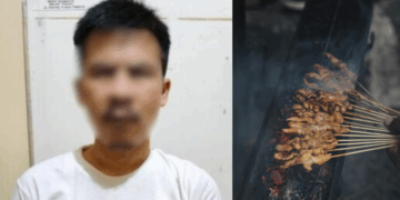 Man Allegedly Stabbed Satay Vendor Over Watery Sauce and Dirty Skewers; Arrested