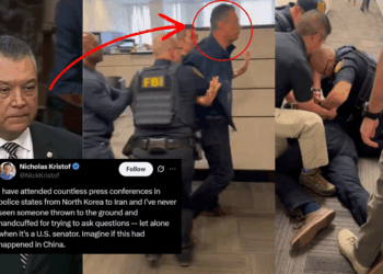 ‘Outrageous, Dictatorial, and Shameful’: U.S. Senator Handcuffed at DHS Immigration Press Conference