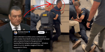 ‘Outrageous, Dictatorial, and Shameful’: U.S. Senator Handcuffed at DHS Immigration Press Conference
