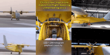 China’s New CH-YH1000 Cargo Drone Completes Maiden Flight