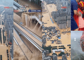 ‘Once-in-50-Years’ Flood: Deadly Deluge Hits Southwest China, Leaving Six Dead