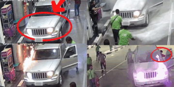 Quick-Thinking Workers Stop Engine Fire from Engulfing Kuwait Petrol Station