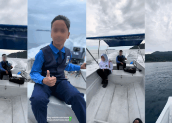 Tioman Island Father Navigates Sea Daily for Kids’ School
