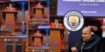 “It Hurts Me — All My Body”: Pep Guardiola Speaks Out on Gaza at Honorary Degree Ceremony