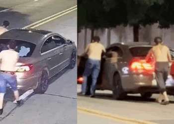 3 Men Push Car to Avoid Drink-Driving, But Still Break the Law Anyway