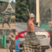 Two Men Seen Squaring Off at Toll Booth, One Now Wanted by Police