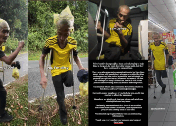 Man Offers Ride to Disabled M’sian in Rain, Uncovers Painful Life Behind the Smile