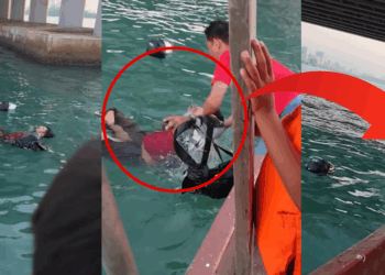 Motorcyclist Thrown Off Bridge Into Sea, Rescued by Passing Fishermen