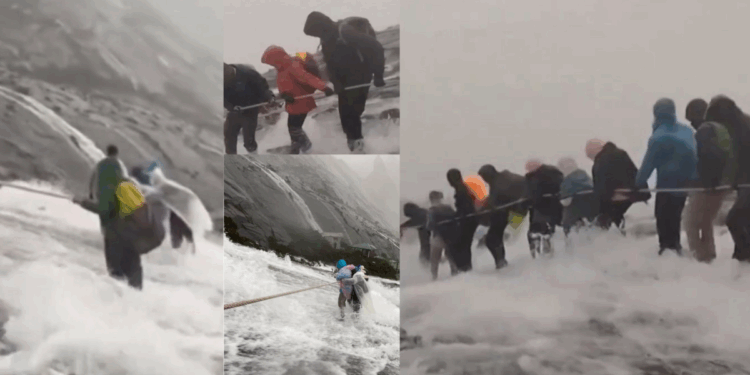 Flash Flood Hits Mount Kinabalu Trail, 155 Climbers Safely Evacuated