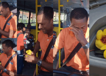 Schoolchildren Surprise Bus Driver With Flowers, Form Heartfelt Daily Tradition