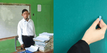 Indonesian Teacher Still Earns Just S$27 Every 3 Months After Years of Teaching