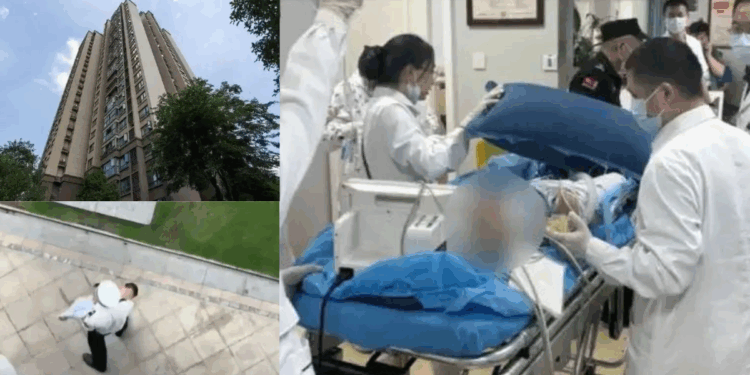 Toddler Survives 20-Storey Fall in China After Climbing Over Balcony