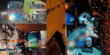 Tour Bus Crash Near Ayer Hitam Kills Two Men, Driver Remanded for Investigation