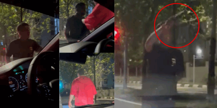 Two Men Arrested After One Pointed a Fake Gun at Another Driver Following Collision