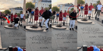 France Revokes Residency of Man for Lighting Cigarette at National War Memorial Eternal Flame