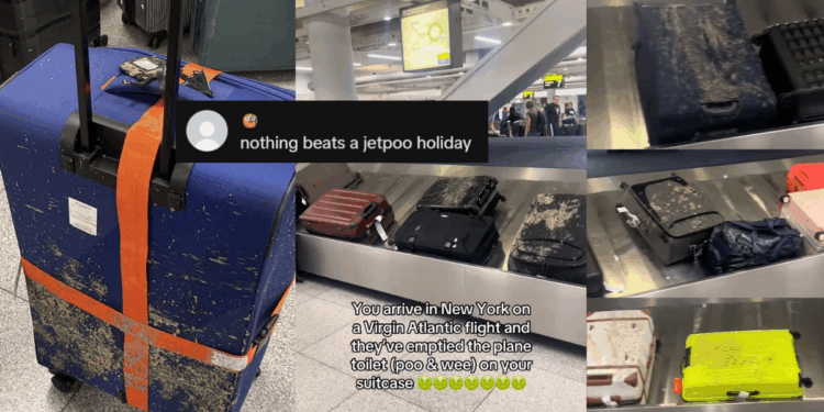 “Worst Thing I’ve Ever Smelled!” Virgin Atlantic Passengers Shocked as Bags Arrive Covered in Sludge