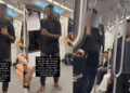 Man Begs for Help on KL LRT, Claims His Brother Sent Hitmen to Kill Him