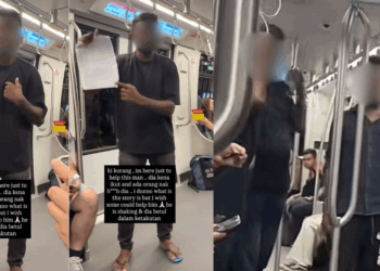 Man Begs for Help on KL LRT, Claims His Brother Sent Hitmen to Kill Him