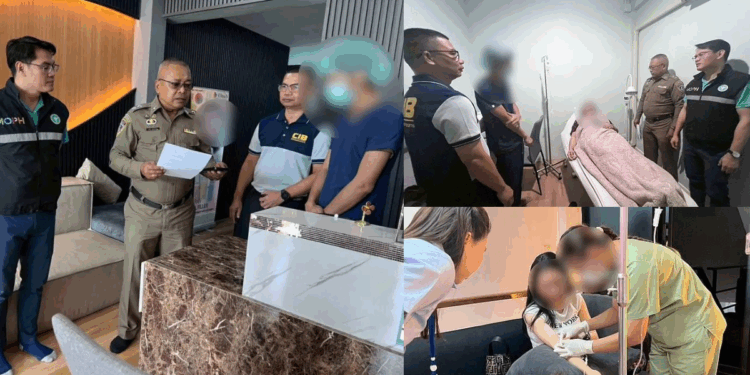 Police Raid Illegal Penis Enlargement Clinic in Thailand, Nurse Assistant Arrested