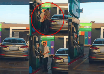 Singaporean Man Embarrassed After Being Confronted While Pumping RON95 in M’sia